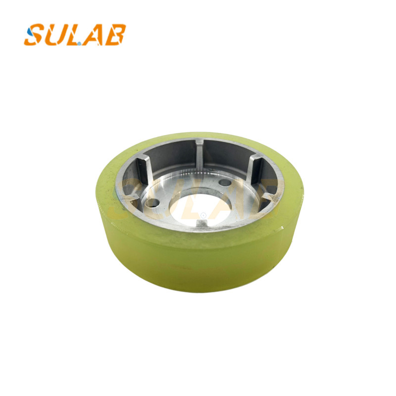Mitsubishi Escalator Friction Wheel 132*35*44 Handrail Drive Wheel YS011C272G01 Pressure Wheel Original