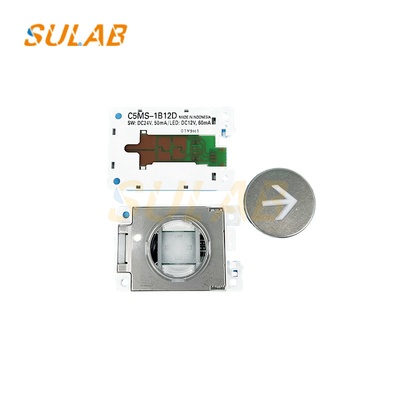 Mitsubishi Aufzugsdruckknopf Gute Qualität COP LOP-Knopf C5MS-1W12DN 1B12D 1PW12DN