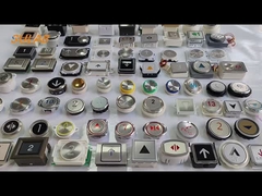 Aufzugsknopf mit Braille Aufzugsknopf aus hochwertigem Edelstahl