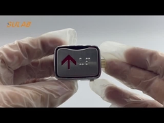 Aufzugszubehör Edelstahlruftaste Aufzugstaste Quadratische Taste A0711-8