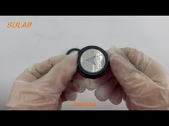 Otis Elevator Runder Knopf BR34G Externer Rufwagenknopf A4N96898 A4N96895 mit Kunststoffkappe und Ind