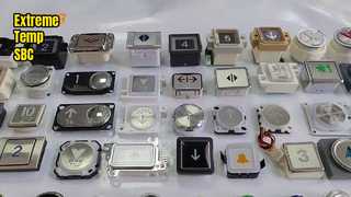 Ein genauerer Blick: Hyundai-Aufzugstaster A4N135161 mit LED-Anzeige für Hallen- und Kabinenruf