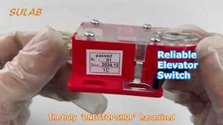 Aufzugsschalter mit mechanischer Auslösestruktur, normalerweise geschlossenem Kontaktausgang und IP40-Schutz