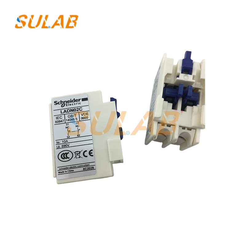 Original Schneider Contactor Auxiliary Contacts LADN02 with Modular Design and Easy Installation