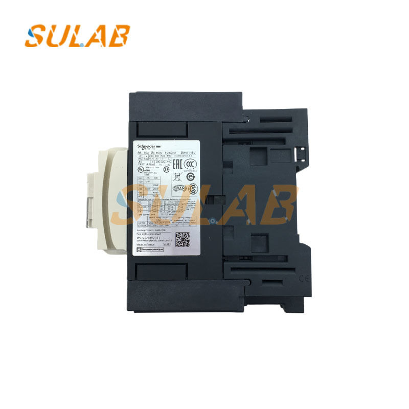 Schneider Electric DC Contactor LC1D65AFD with 65A Rated Current 110VDC Control Coil and 3NO + 1NO+1NC Contacts for Elevators
