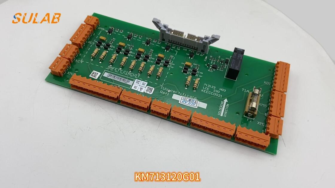 Original KONE PCB Board Elevator Control Card with 32-bit ARM Cortex-M3 MCU Gold-plated Edge Connectors and Conformal Coating for MX10 System