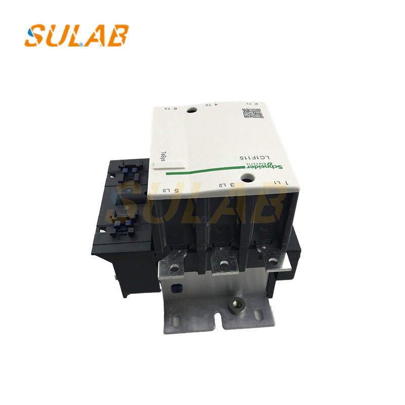 Original Schneider Contactor LC1F115 115A at AC3 with 1000V Insulation and 3NO Main Contacts for Elevator Control
