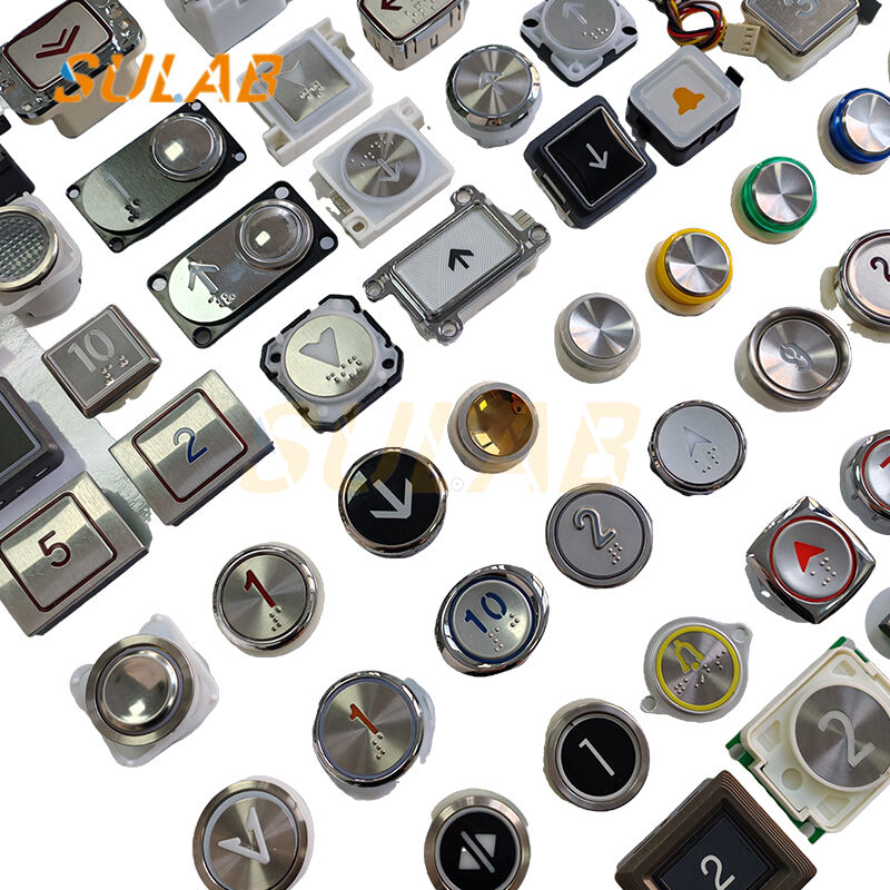 Mitsubishi Elevator Button Board LHB-006B Car Command PCB with Anti-accidental Touch and Self-diagnosis for GPS Series Lift