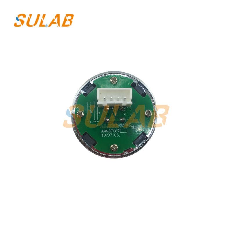 Durable Metal Elevator Push Button with Sensitive Response and Stable Press for Lift Access Control