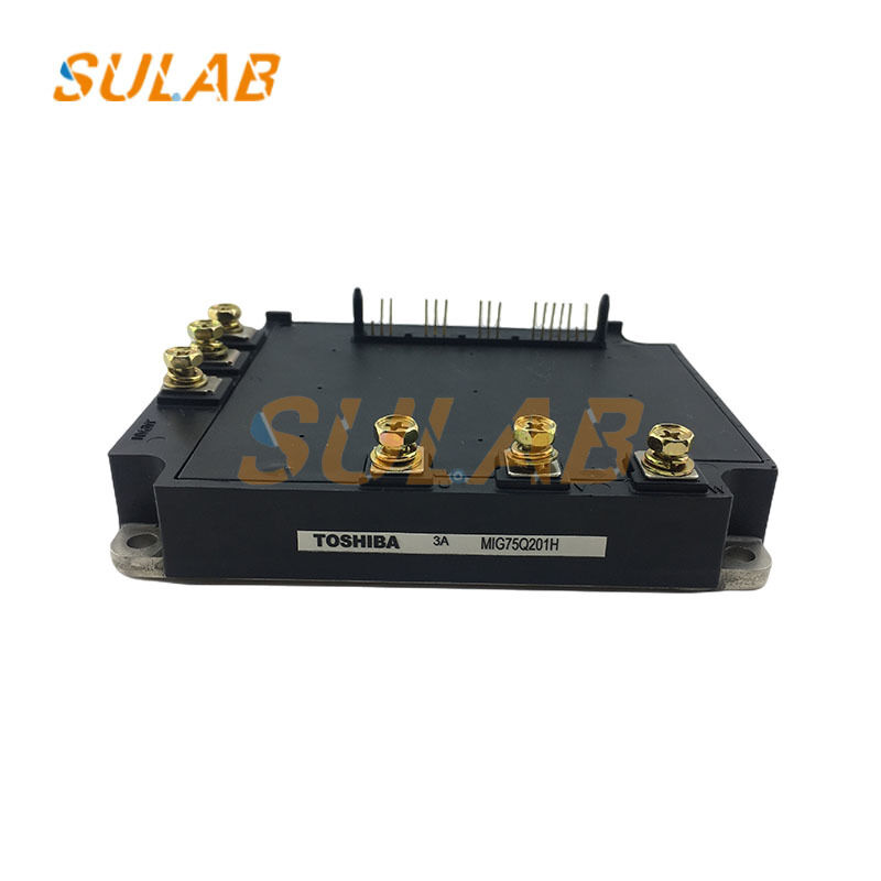 Elevator Toshiba IPM IGBT Power Module For Inverter Traction Motor Drive & Power Distribution System Spare Part MIG75Q201H
