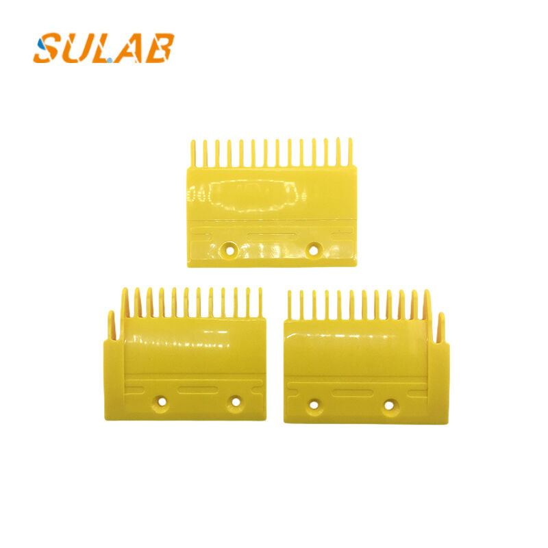 YS120B976 Cast Aluminum Anti-Slip Escalator Comb Plate with Precision Tooth Shape for Passenger Safety