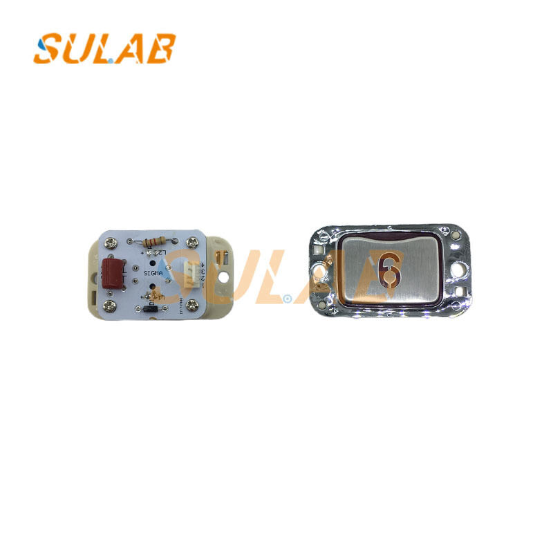 MTD260 Elevator Hall Call Push Button PCB High Bright LED Illuminated Landing Operation Switch Lift Replacement Maintenance Spare Parts