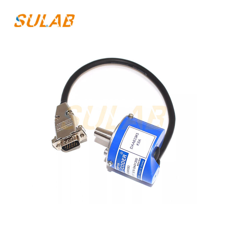 Tamagawa FA-CODER Elevator Incremental Encoder with 8192 Pulses per Revolution Hollow-Shaft Structure and DC 5V Power Supply