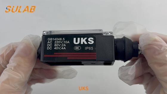 UKS-Serie Aufzugstürgrenzschalter mit IP67-Wasserdichtheitsschutz ISO9001-zertifiziert AC 220V / DC 110V