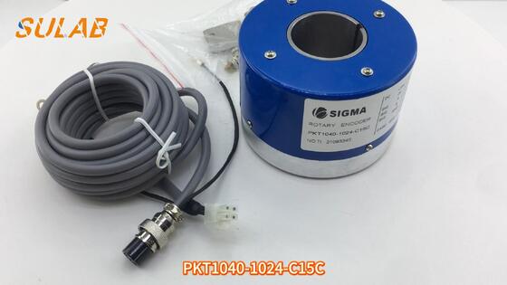 SIGMA PKT1040-1024-C15C Hohlwellen-Inkremental-Encoder mit 1024 PPR und 40 mm Hohlwellen für Aufzugstraktionsmotor