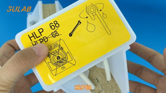 SC Liftöl-Tasse HLP 68∙ ABS Kunststoff-Schienen-Schmiermittel mit 3 cm großer Öffnung für Auto- und Gegengewichtsleiter