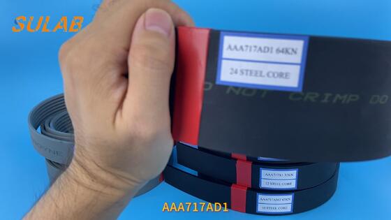 Otis Elevator Traktionsstahlband AAA717AD1 Hochfestes vibrationsarmes verschleißfestes Übertragungsband für Aufzugskabinen